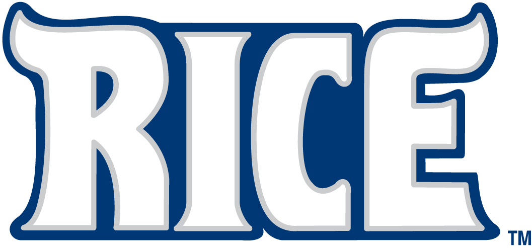 Rice Owls 2003-2009 Wordmark Logo iron on transfers for T-shirts